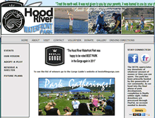 Tablet Screenshot of hoodriverwaterfront.org